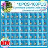 100ml-1000ml Concentrate Bubbles Liquid Soap Universal Water Bubble Gun Accessories Soap Bubble Liquid Bubble Refills 10ml/Pack