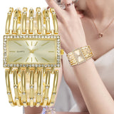 Luxury Fashion 2023 Diamond Rectangle Watch