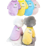Soft Fleece Dog Clothes Winter Warm Pet Clothes for Small Dogs