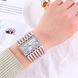 Luxury Fashion 2023 Diamond Rectangle Watch