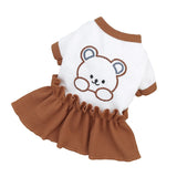 INS Style Korean Dog Dress Summer Thin Clothes For Small Dogs