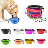 Foldable travel water and food bowl for dogs - Kevous