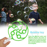 Hot Sale Kids Toys Children Bubble Wand Outdoor Fun Soap Bubbles Maker Blowing Bubble Tool Bubble Machine Blower Set