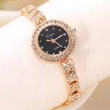 Luxury Crystal  Quartz Wristwatch