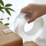 ナノテープ超強力両面粘着テープ透明再利用可能な防水テープ耐熱浴室家の装飾