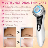 Ultrasonic Anti Aging Wrinkle Remover Facial Lift Machine Photon Therapy Treatment EMS Ionic Skin Rejuvenation Face Tighten Tool