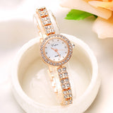 Luxury Crystal  Quartz Wristwatch