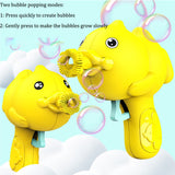 Bubble Gun Soap Bubble Magic Bubble Bathroom Outdoor Cute Cartoon Toys Kids Blow Toys Kids Gift Party