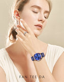 Style Flower Design Luxury Fashion Wristwatch