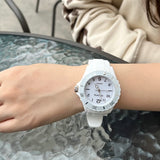 Candy Color Silicone Couple Sports Waterproof Multifunctional Digital Wristwatch