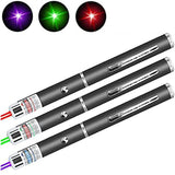 5MW High Powerful Laser Pointer Adjustable Lazer Sight Torch Meter Lasers Pen Green Blue Red Cat Toys Torch Hunting Accessories
