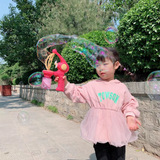 Bubble in Bubble Gun Machine Blowing Electric Bubbles Automatic Soap Bubble Toys Outdoor Party Play Toy for Kids Birthday Gift