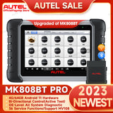 Autel MaxiCOM MK808BT Pro OBD2 Scanner Car Diagnostic Tools Code Reader With Active Test, All System Diagnosis, 28+Services