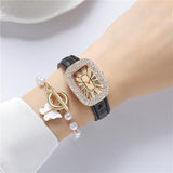 Fashion Full drill Gypsophila Quartz Watches