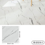 Simulated Marble Tile Floor Sticker PVC Waterproof Self-adhesive for Living room Toilet Kitchen Home Floor Decor 3d Wall sticker