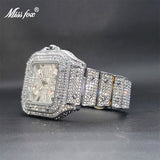 Luxury Men's Watch Special Trendy Iced Cuban Zircon Hip Hop Watch