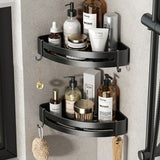 Bathroom Shelves No-drill Wall Mount Corner Shower Shelf Storage Rack Holder for Shampoo Makeup Organizer Bathroom Accessories