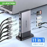 LENTION USB C HUB Docking Station 4K60Hz HDMI PD Card Reader Type-C USB 3.0 Adapter for New MacBook Pro Air Laptop HUB USB C
