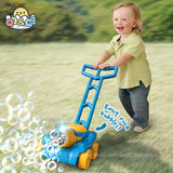 Automatic Lawn Mower Bubble Machine Weeder Shape Blower Baby Activity Walker for Outdoor Toys For Kid Childrens Day Gift Boys