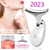 9 in 1 Face Lift Devices EMS RF Microcurrent Skin Rejuvenation Facial Massager Light Therapy Anti Aging Wrinkle Beauty Apparatus