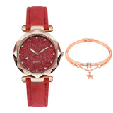 Casual Women Romantic Starry Sky Wrist Watch