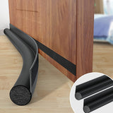 95*10cm Waterproof Seal Strip Draught Excluder Stopper Door Bottom Guard Double Silicone Rubber Seal Dustproof Soundproof Strips