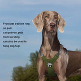ペット犬ハーネスベスト引っ張らない反射犬トレーニングハーネス首輪中型大型犬用