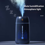 1.2L Large capacity Humidifier For Home USB Ultrasonic Aroma Diffuser Cool Mist Maker Quiet Diffuser Machine for Home Office