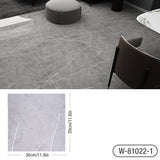 Simulated Marble Tile Floor Sticker PVC Waterproof Self-adhesive for Living room Toilet Kitchen Home Floor Decor 3d Wall sticker