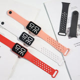 Children Digital Watches for Girls Silicone Strap Big Number Hour Kids Watch with Date School Student Boy Wristwatch Clock Gift
