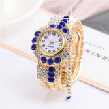 2022 Top Luxury Rhinestone Bracelet Ladies Wristwatch