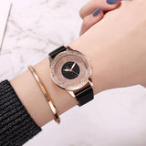 2022 spring new diamond-studded iron-absorbing stone watch