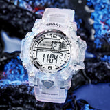 New Ins Wind Korean The Transparent Strap Watch