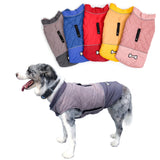 Large Dogs Vest Reversible Dog Jacket Winter Warm Dog Coats Waterproof Dog Clothes
