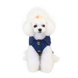 British Style Dog Jacket Pets Dog Clothes for Small Dogs Winter Puppy