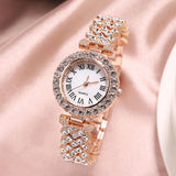 Bracelet Women Crystal Casual Quartz Watch