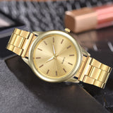 Hot Fast 2022 Luxury Quartz  Stainless Steel Dial Casual Watch