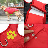 Waterproof Dog Clothes For Small Dogs French Bulldog Coat Large Dog Jacket