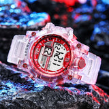 New Ins Wind Korean The Transparent Strap Watch