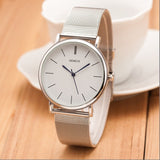 2023 Luxury Women Metal Mesh Watch Simplicity Classic Quartz High Quality Watch