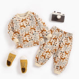 Sanlutoz Cozy and Cute Cotton Clothing Sets for Newborn Boys and Girls