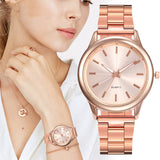 Hot Fast 2022 Luxury Quartz  Stainless Steel Dial Casual Watch