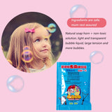 New 100ML Concentrated Bubble Solution Liquid Soap Water Refills for Automatic Bubble Machine Bubble Accessories Kids Parties