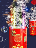 Fireworks bubble machine on the ground electronic automatic landing Spring Festival gift New Year toys