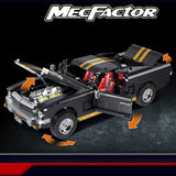 Technical Famous Speed Sports Car Model Building Blocks Expert Super Racing Vehicle Car Bricks Assembly Toys Gift for Boys