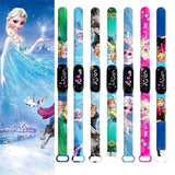 Frozen Princess Elsa Children Watches for Girls Sport Bracelet LED Women Watch Kids Electronic Digital Clock