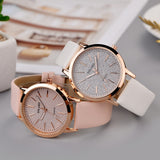 Elegant Women Luxurious Casual Quartz Leather Band Watch