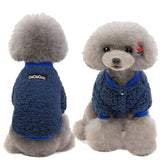 Winter Pet Clothes for Small Dogs Warm Plush Girl Dog Clothing Puppy