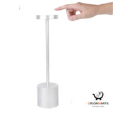 Waterproof Rechargeable LED Desk Lamp, Aluminum Alloy