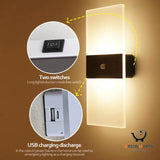 Rechargeable Motion Sensor Wall Lamp - Perfect for Indoor Lighting